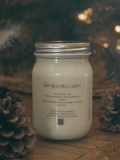 Świeca z nutą pieczonego jabłka