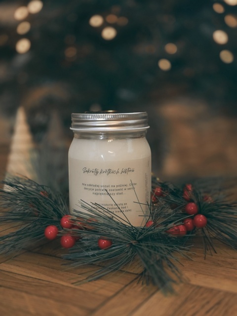 Świeca z nutą pomarańczy i goździków