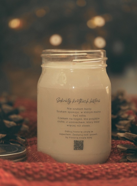 Świeca z nutą wanilii